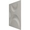 Ekena Millwork 11 7/8in. W x 11 7/8in. H Seville EnduraWall Decorative 3D Wall Panel Covers 0.98 Sq. Ft. WP12X12SECDC - alternate 5